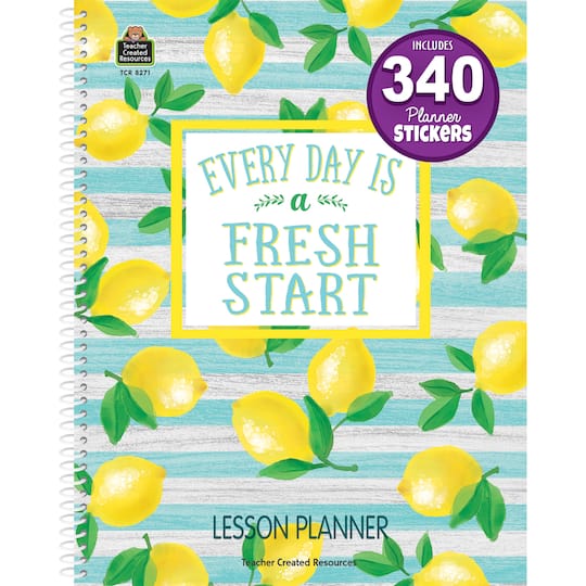 Teacher Created Resources Lemon Zest Lesson Planner | 11" x 8.5" | Michaels®